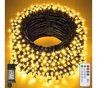 Catena Luminosa, 100/200/300/400/600 LED Luci Natale Esterno, 8 Modalità Con Fun