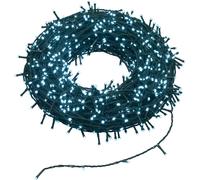 Catena luminosa 1000 LED 8 giochi di luce bianco freddo 65 m Bianco freddo