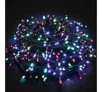 Catena Luminosa 1000 LED Luci Albero Natale Lucciole Multicolore Esterno 24V