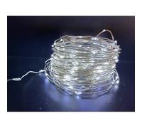 CATENA LUMINOSA 180 GOCCE LED C/GIOCHI BIA FREDDO