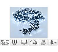 CATENA LUMINOSA A LED EDM Grappolo per decorazioni natalizie, Verde