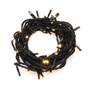CATENA LUMINOSA A LED KONSTSMIDE 3623-800 SP SOLAR , 200 LAMPADE, Nero