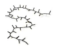 CATENA LUMINOSA A LED KONSTSMIDE 3869-100 MICRO COMPACTLIGHTS 800ER, Nero, Bianco