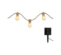 CATENA LUMINOSA A LED LUMISKY Fantasy Cord Solar, Beige, Marrone