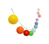 CATENA LUMINOSA A LED LUMISKY Mimy Colors Solar, Multicolore