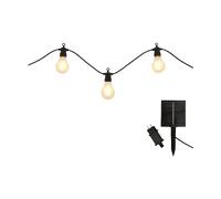 CATENA LUMINOSA A LED LUMISKY Party Clear Hybrid, Nero
