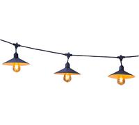 Ghirlanda di luce solare da esterno - LUMISKY - VINTY LIGHT SOLAR - 6 m - 10 lampadine a filamento - LED bianco caldo