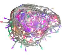 Catena Luminosa a LED per Adobbi di Natale e Decorazioni (Tenda 3M 144 Luci - Multicolore)