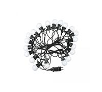 V-TAC Catenaria LED VT-71020 10 m 20 lampadine mini globo 6000K IP44 con Schuko e trasformatore