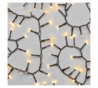Catena Luminosa Cluster 600 LED Caldi, 12mt, Timer | EMOS D4BW03