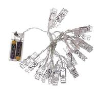 Catena luminosa con 16 luci a LED che cambiano colore, ca. 5,5 cm, L: ca. 4,57 m