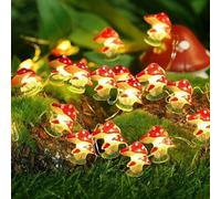 Catena Luminosa di Fungo, 3M 30LED Luci Decorative Cameretta, Luci Lucine a Batt