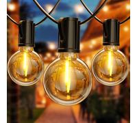 Catena Luminosa Esterno 8.8M/29FT, G40 Luci Da Esterno Giardino Con 12+1 LED, 27