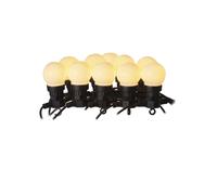 Catena Luminosa LED con 10 Lampadine Opache, 5 m, per Interni ed Esterni, Luce C