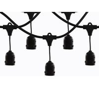 CATENA LUMINOSA LUCI ESTERNO GAZEBO CAVO PORTALAMPADA E27 CORDONIERA PROLUNGA [EEK: A+]
