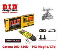 Catena Made in Japan DID 420-D 142 Maglie per GAS-GAS TXT Cadet 50 dal 2006 >09