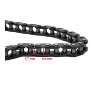 CATENA MIINI MOTO MINI QUAD MINI CROSS 49CC 2 TEMPI PER PIGNONE 6 DENTI