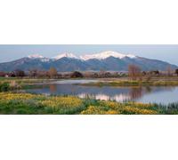 Catena montuosa Diamond Painting Kit Completo, DIY 5D Paesaggio Diamond Painting Adulti, Diamantini Crystal Art, Pittura Diamante Grandi Dimensioni per Decorazioni Parete Regalo Donna 75x30cm xg-190