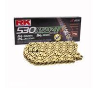 Catena Moto GOLD RX Ring RK GB530XSOZ1 Con 112 Rulli E Chiusura A Rivetto