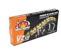 CATENA MOTO MASTER MX V2-520G 120 MAGLIE (CLIP LINKS)