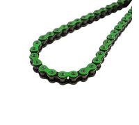 Catena Motocicletta 420 Doppler 134m Rinforzata Colore Verde