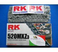 Catena MOTOCROSS cross RK 520MXZ3 heavy duty 120 MAGLIE