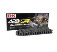 Catena MotoCross Racing RK 428MXZ Con 132 Rulli E Chiusura Clip Aperta