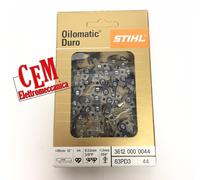 Stihl 3612 000 0044 picco duro duro metallo catena 1,3 mm, 3/8 pollici, 44 GL 30 cm