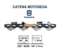 HUSQVARNA CATENA MOTOSEGA SP33G ed S35G X-CUT PASSO 325" 64 66 o 72 maglie