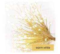 Catena NANO LED FIREWORKS: 150 LED Caldi, Timer, Interno | EMOS D3AW08