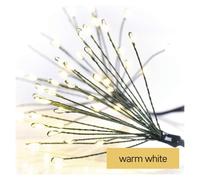 Catena NANO LED FIREWORKS: Magia di 150 Luci Fredde, 2.35mt, Timer, Interno | EM