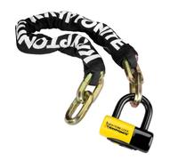 Catena NEW YORK FAHGETTABOUDIT 1410 e lucchetto NEW YORK - nero giallo - Dalbell