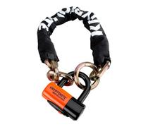 Catena NEW YORK NOOSE 1275 e lucchetto EVOLUTION SERIES 4 - nero arancio - Dalbe