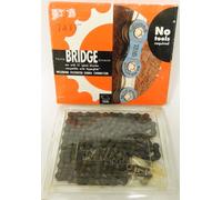 Catena Nuovo TAYA BRIDGE Chain 7/8 Marce Compatibile Shimano + Attacco Veloce