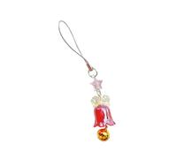 Catena ornamentale fatta a mano in acrilico robusto con campanelle di Natale, abbellisce gli stili per gli appassionati di moda, uso quotidiano, forniture per feste di Natale