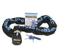 Oxford Rider Equipment Catena con blocco Monster Blu 14 x 1200 mm