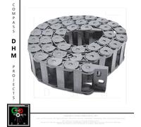 Catena passacavi plastica 15 x 40 mm 1 m portacavi 15mm stampanti 3D CNC Reprap