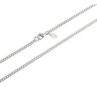 Catena per bambini, larghezza 2,4 mm, lunghezza a scelta 32-37 cm, vero argento 925, Argento sterling, Nessuna pietra preziosa