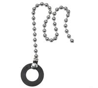 Catena per batteria jazz senza attrezzi da installare argento per batteria | Risposta ritmica dinamica, frizzante costante, segue ogni battito, lega di alluminio, lunghezza 29 cm