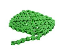 Catena Per Bicicletta Catena for bici Pista a ingranaggio fisso Catene a velocità singola for bicicletta Accessori for ciclismo Multicolori 1/2" X 1/8"(Green)