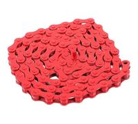 Catena Per Bicicletta Catena Rossa Accessori Sostituzione Bici Accessorio Montagna Acciaio Pratico Antiruggine Ciclismo