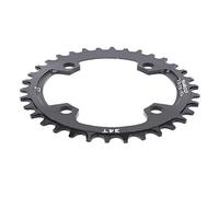 Catena per bicicletta da montagna, catena rotonda di resistenza per biciclette, 96 BCD anello catena sostituibile per riparare biciclette da montagna, lega di alluminio spessa 4 mm 1 pezzo 1 pezzo