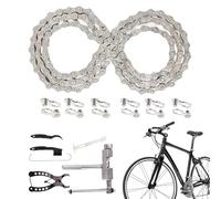 Catena per bicicletta - Kit di attrezzi per catena di bicicletta | Maglia a sgancio rapido resistente Accessori da ciclismo per crociera spiaggia montagna moto tutte le età
