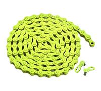 Catena per bicicletta singola velocità (giallo, 1/2" x 1/8" 116 maglie)