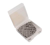 Catena per bicicletta su strada di montagna, catena per bicicletta a 10 velocità densa trasmissione flessibile lega acciaio piena rigidità elevata per equitazione (argento)