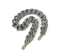 Catena Per Borsa Catena for accessori for borsetta da donna alla moda Catena in resina arancione grigio opaco Cinturino smerigliato Catena for borsa a tracolla con frizione da donna Catene Per Borse U