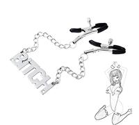 Catena per capezzoli Catena per clitoride Morsetti per capezzoli Morsetti per capezzoli Morsetti per capezzoli Morsetti per labbra Stimolazione del seno Feticismo Giocattoli sessuali per donne Uomini