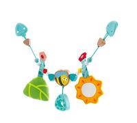 GIOCO PER CARROZZINA CON SONAGLIO catena morbida HAPE in legno e plastica E0021