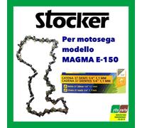 CATENA PER ELETTROSEGA MAGMA E-150 37DENTI 1/4''1,1mm RICAMBIO ORIGINALE STOCKER