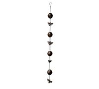 Catena per grondaia e | Catena in ferro a nido d ' ape in bronzo antico per display acqua nel cortile del giardino, decorazione